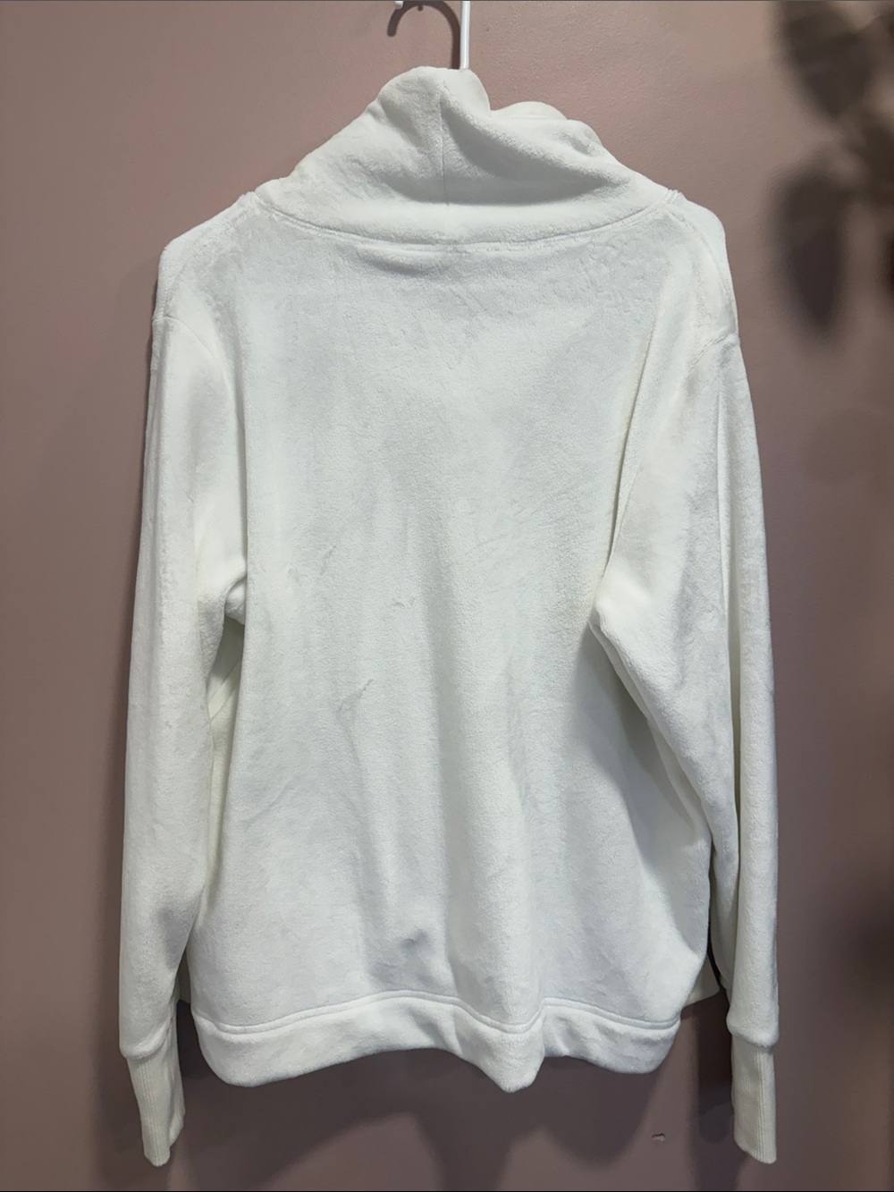 Athleta Fleece Cowl Neck Sweater - Picture 6 of 6